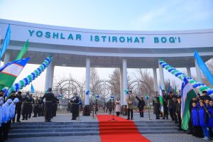 Давлатободда «Ёшлар боғи» очилди